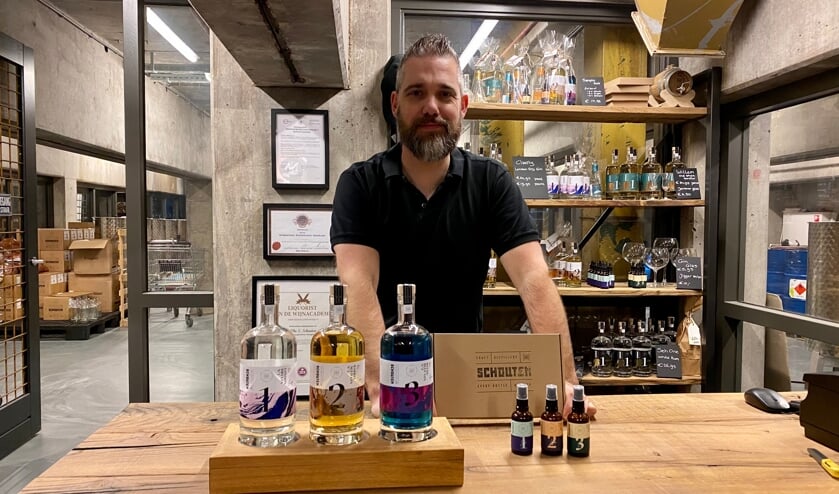 Erwin Schouten is de eigenaar van Schouten Distillery.