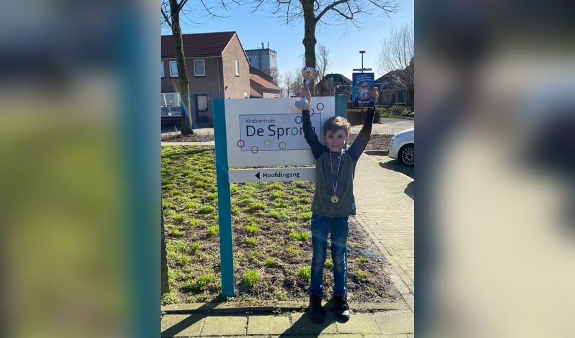 <p>Koen Linders is de voorleeskampioen van de gemeente Sint Anthonis.</p>
