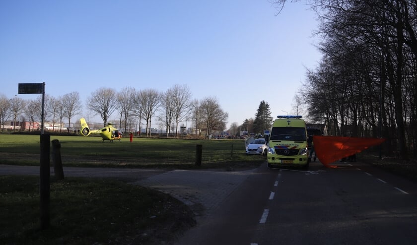 <p>Hoe het ongeval precies heeft kunnen gebeuren is niet duidelijk. De politie doet onderzoek. (Foto: SK-Media).</p>