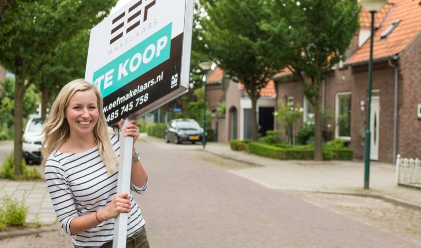 <p>Dankzij Evelien van Haren van EEF Makelaars waait er een frisse jonge wind door de huizenmarkt.</p>