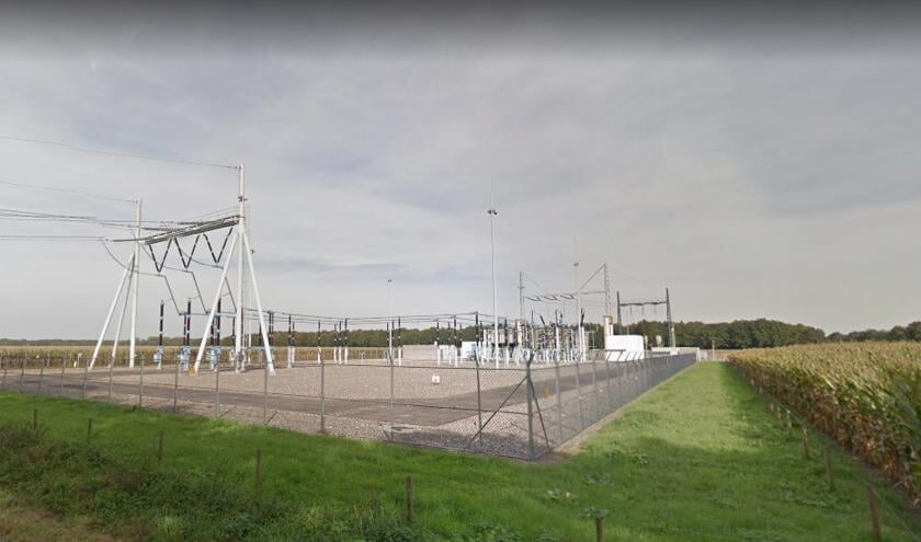 <p>Het hoogspanningsstation aan de Zandkant 1.</p>