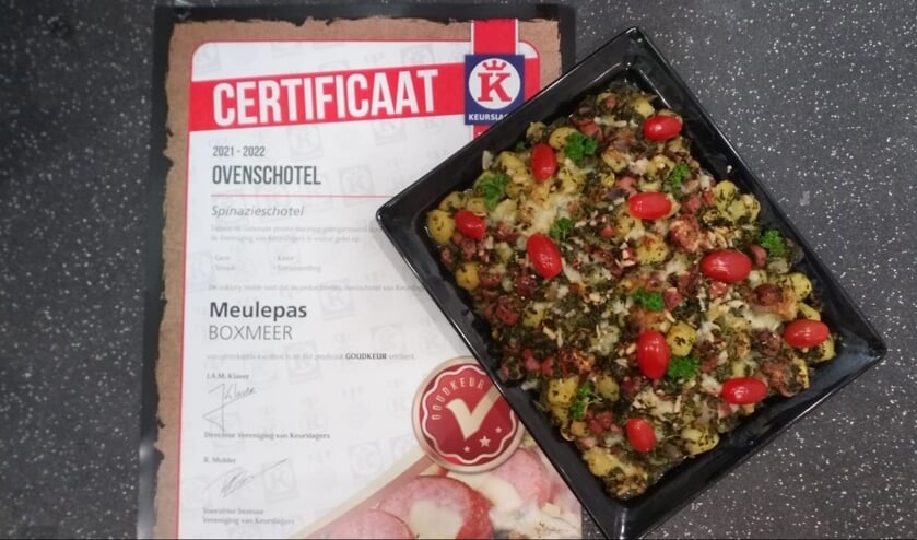 <p>Mede door het gebruik van de lekkerste grondstoffen is de ovenschotel van Keurslagerij Meulepas bekroond met de hoogst haalbare score. </p>