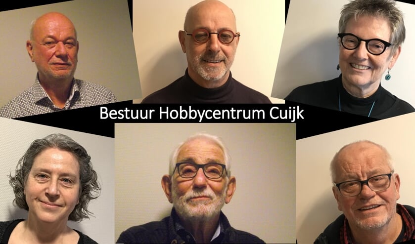 <p>Het bestuur van HC, v.l.n.r. boven: Geert Jans, Hans Cranen, Anka Cranen. onder: Lidwien Buné, Peter Schouten, Martien Peters.</p>