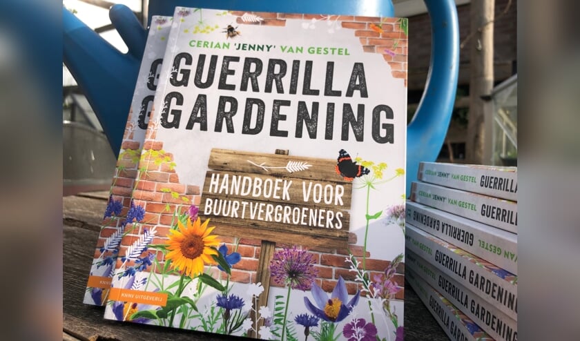 Het boek 'Guerrilla Gardening'.
