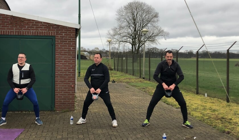Een frisse conditietraining op zondagochtend.
