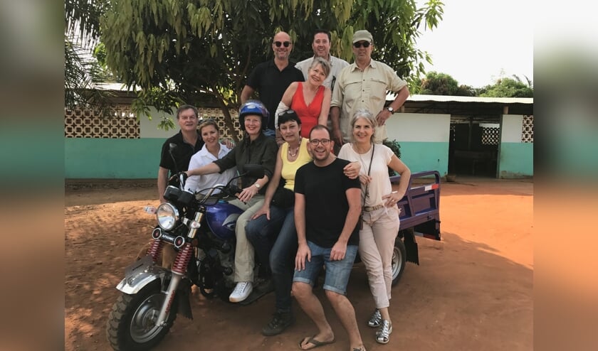 Het bestuur van Peuple du Monde op werkbezoek in Benin.