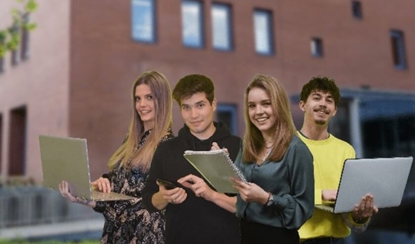 <p>HAS Hogeschool studenten Amber, Juul, Pien en Joes.</p>