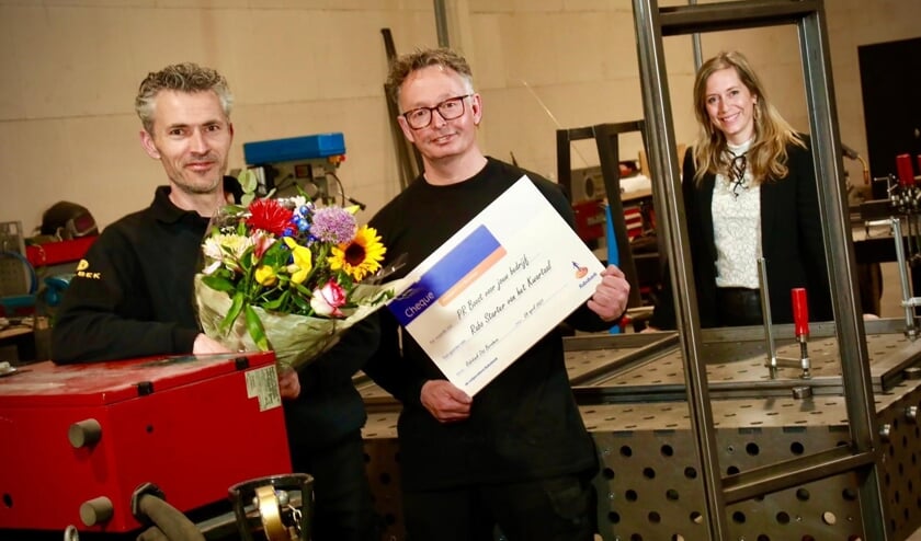 <p>Peter Bekker en Andre Zaalberg.</p>