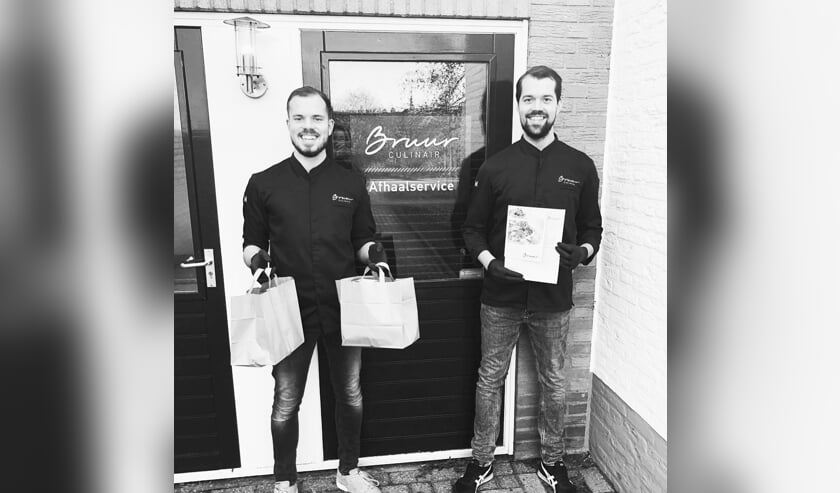 Dion (links) en Guido (rechts) zijn beide groot liefhebber van de Aziatische keuken.