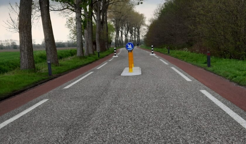 Paal op de Bosschebaan in Heesch.