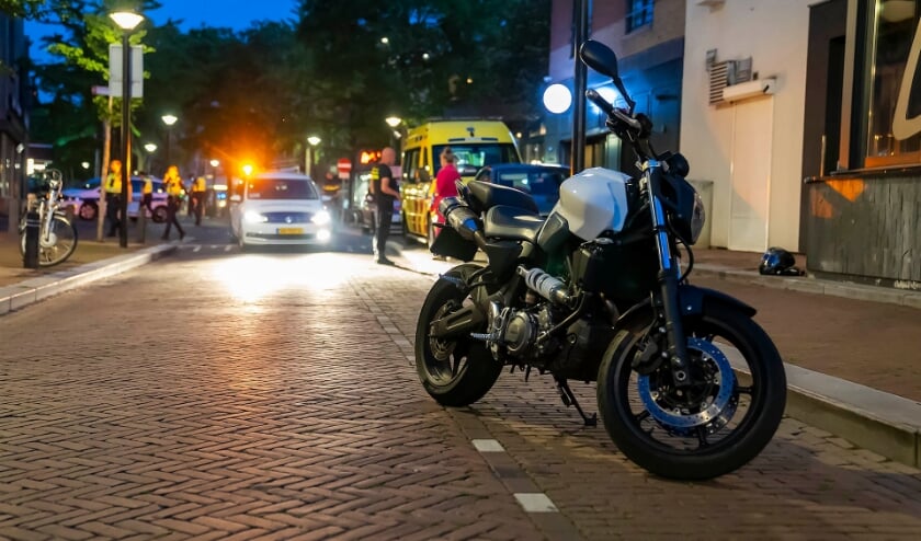 Ongeval in het Osse centrum. (Foto: Gabor Heeres, Foto Mallo)