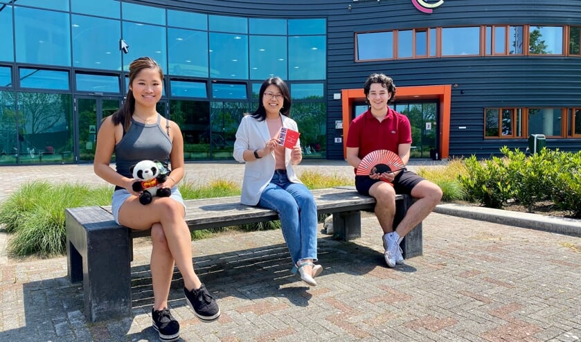 <p>Floor van Kollenburg, Jessica Sun en Bob Biemans.</p>