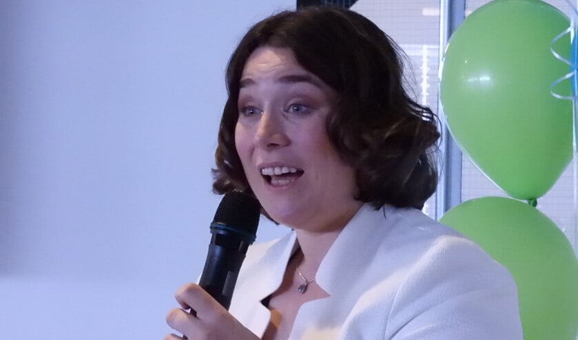 Marianne spreekt graag over de kansen die ontstaan door het verbeteren van de toegankelijkheid voor mensen met een beperking. (Foto: Willem van Altena)