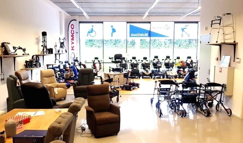 De showroom van Groenen Mobiliteit in Berkel en Rodenrijs.