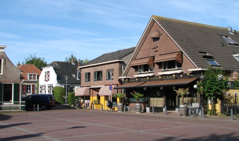 Op het Doormanplein is ruimte voor grotere terrassen.