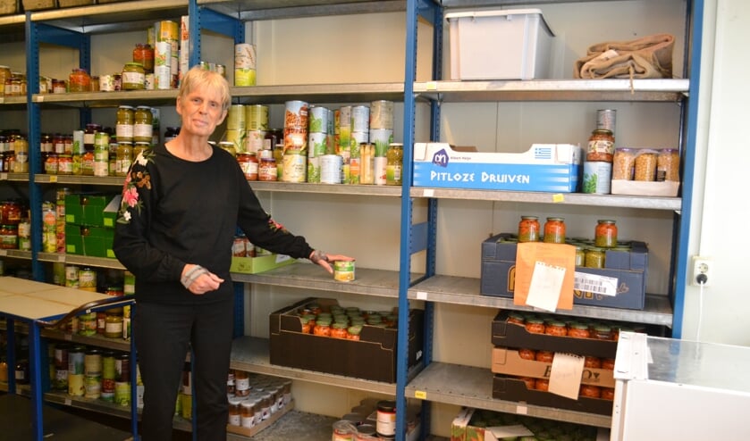 <p>Ingrid Filius: 'Er was een tijd dat alles hier vol stond'. </p>