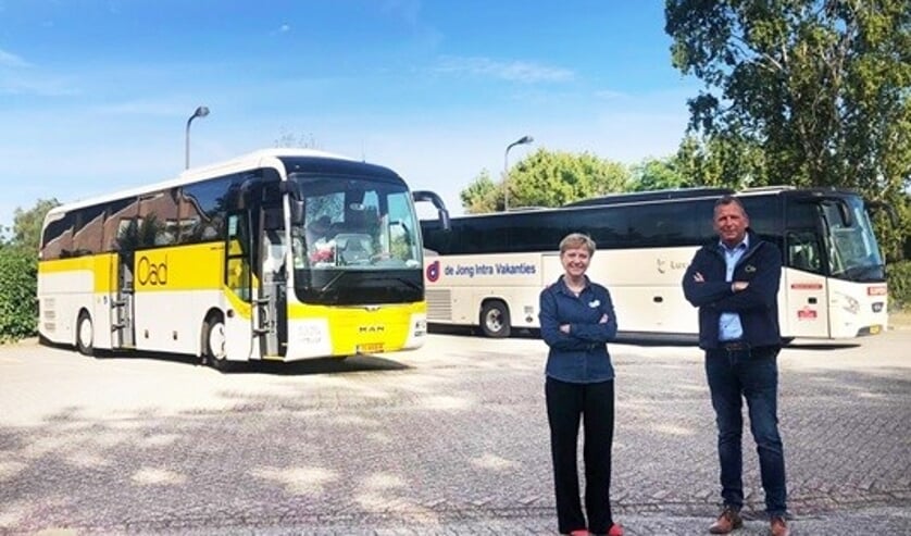 Coby van Dongen, commercieel directeur De Jong Intra Vakanties, en Arjan Koster, directeur Oad hebben de afgelopen maanden veelvuldig met elkaar gesproken