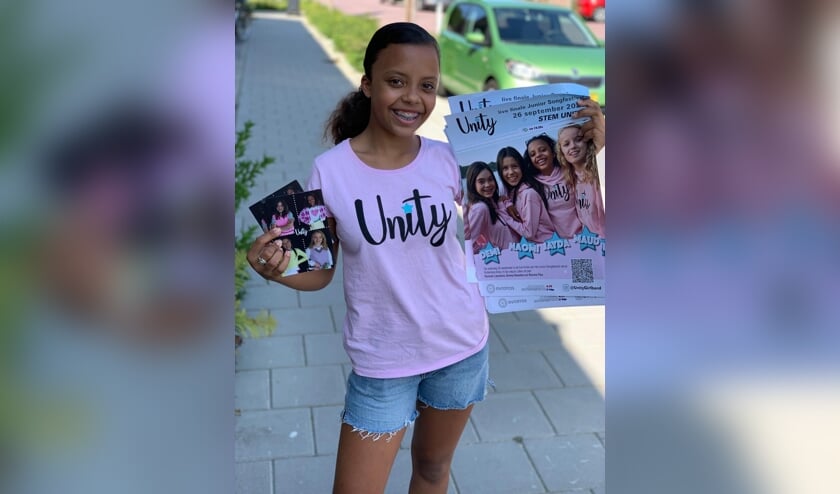 Jayda op verkiezingscampagne.