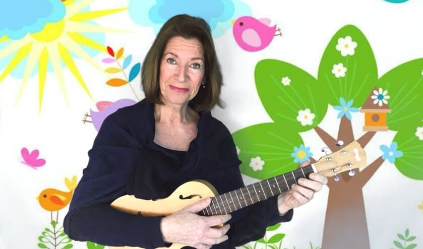 <p> Annemarie Rijkée geeft muzieklessen via Zoom (foto Annemarie Rijkée) </p>