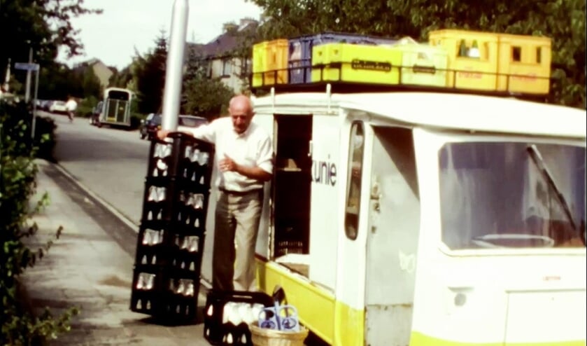 <p>Melkboer Leen Blok in een beeld uit de film. </p>