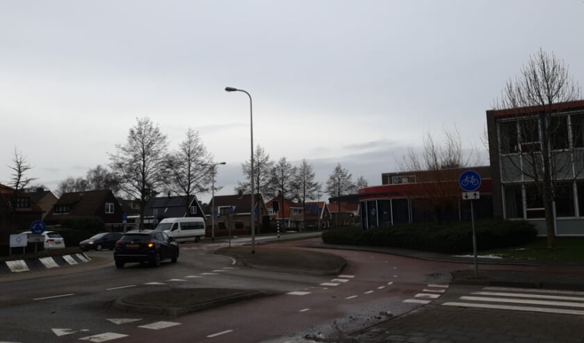 <p>Op de rotonde bij De Baerne gebeuren veel ongevallen. </p>