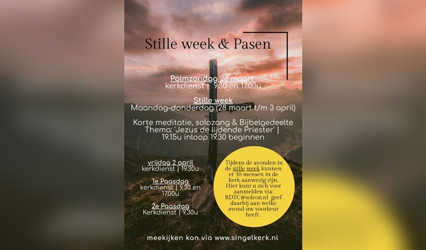 <p>Het thema van deze vier avonden is: Jezus - de lijdende Priester. </p>