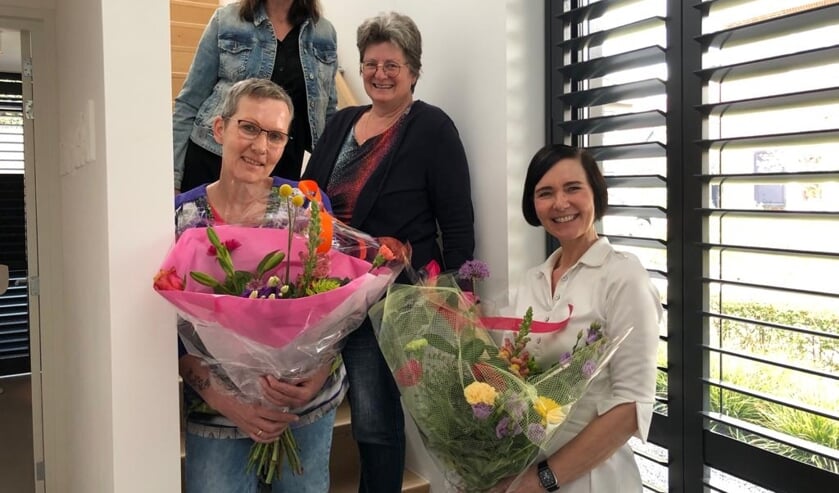 <p>Yolanda, Maret, Mw de Jagt en Sandra de Raat.</p>