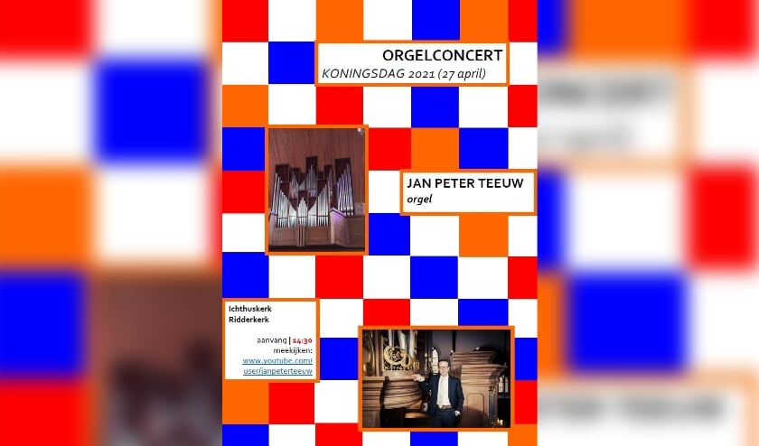 <p>Helaas is het nog niet mogelijk dit concert fysiek bij te wonen. Daarom is het concert vanaf 14:30 uur te beluisteren op het YouTube-kanaal van Jan Peter</p>