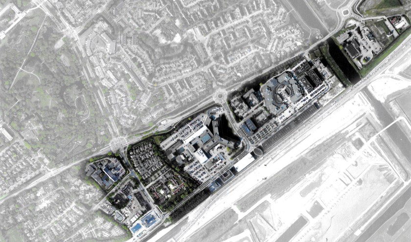 De A4-zone loopt vanaf de toekomstige Ikea-locatie tot aan het gemeentehuis.