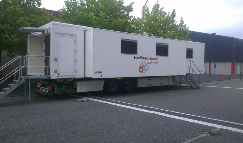 <p>Het mobiele onderzoekscentrum. | Foto: pr.</p>