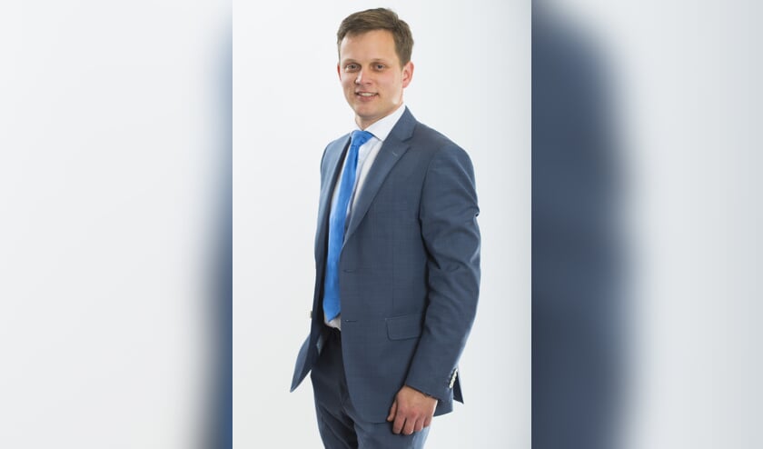 Lijsttrekker Geert Schipaanboord van de ChristenUni-SGP. | Foto: Cees vd Wal