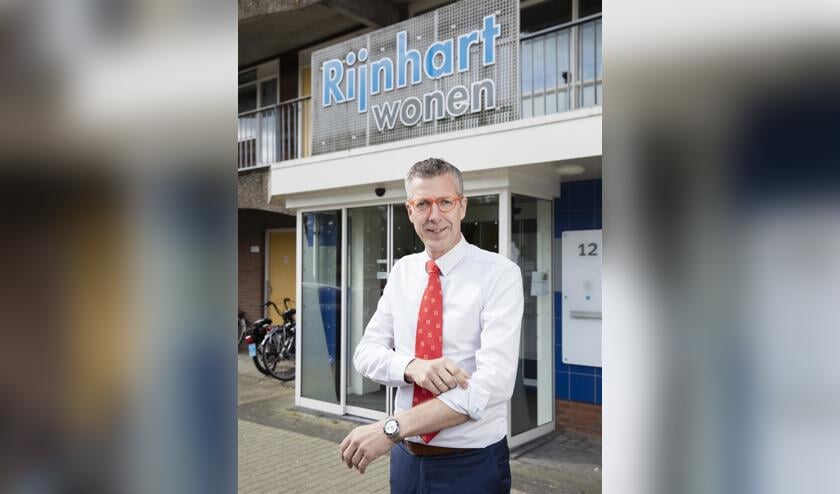 Directeur-bestuurder Jan de Vries van Rijnhart Wonen.