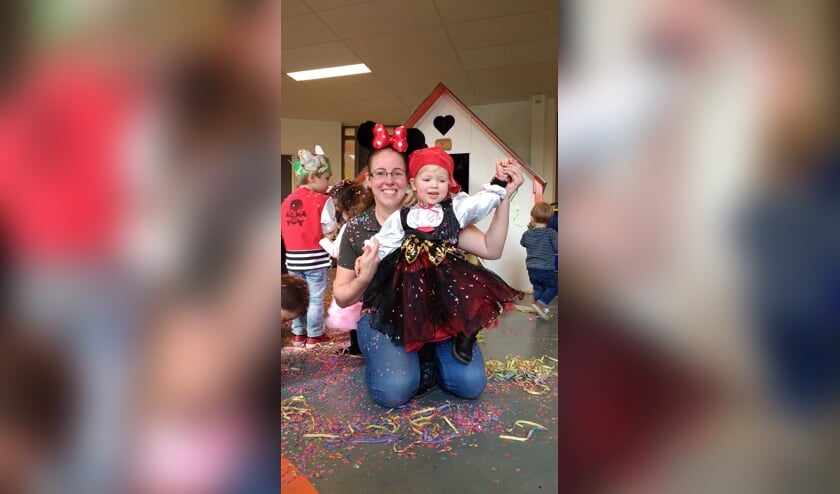 Ook de allerkleinsten in Leiderdorp vierden carnaval. | Foto: PR