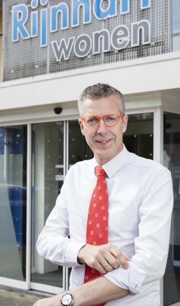 Directeur-bestuurder Jan de Vries van Rijnhart Wonen.