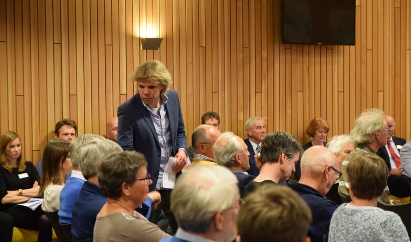 Leendert Beekman ontmoette weinig enthousiasme. | Foto: Esther Luijk