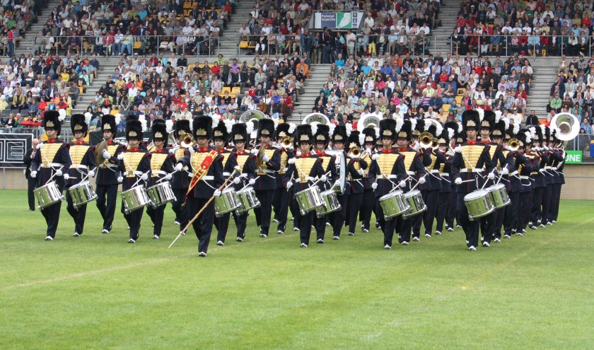 Adest Musica uit Sassenheim is een van de topbands die op 7 mei optreden tijdens de Bevrijdingstaptoe in Leiderdorp. Foto: PR