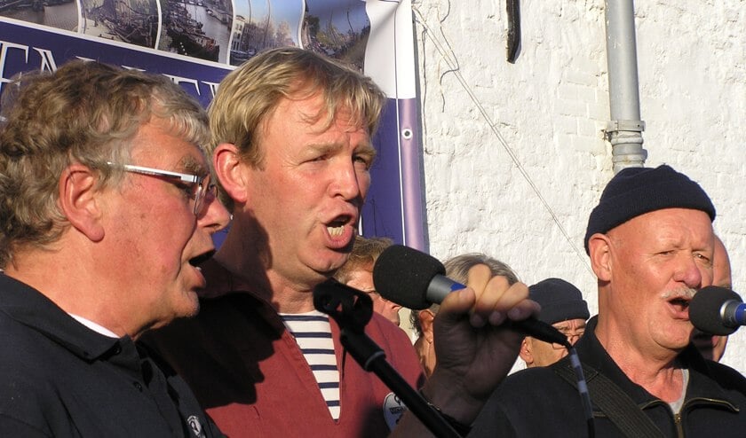 Drie zangers van Rumor di Mare.