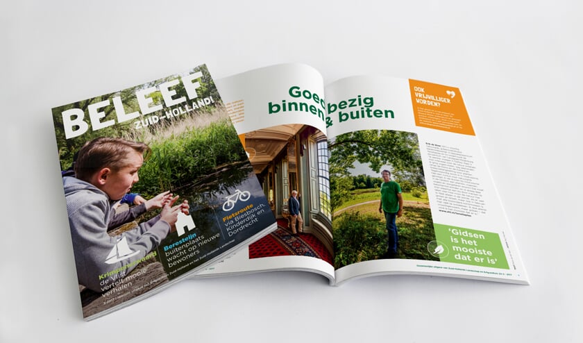 Iedereen in Zuid-Holland kan het magazine van Erfgoedhuis Zuid-Holland en het Zuid-Hollands Landschap gratis ontvangen.