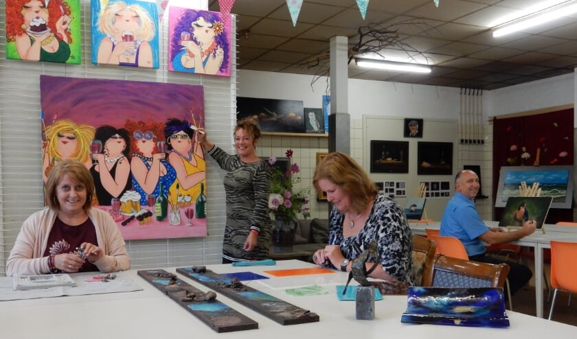 <p>Samen creatief.</p>