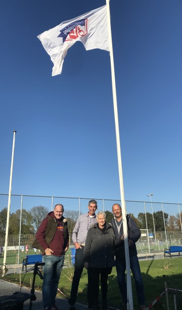 V.l.n.r. Ronald Nieuwenhuizen, Thomas Stolker, Anneke Bloemendaal en Michel Plomp.