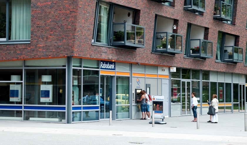 De Rabobank aan de Van Diepeningenlaan in Leiderdorp.