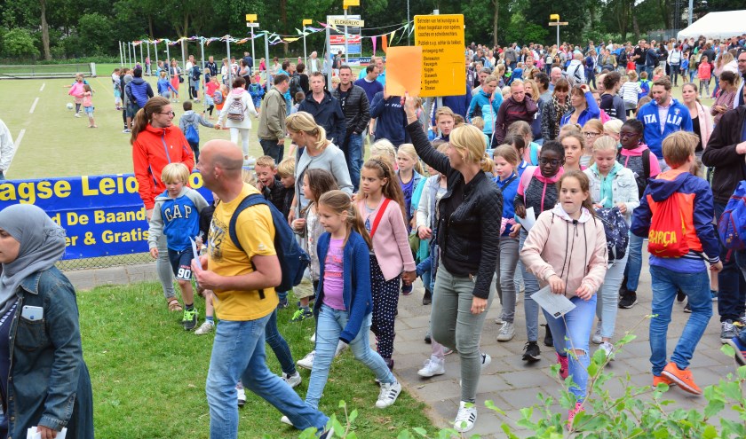Alles klaar voor een fantastische avondvierdaagse. | Foto: Frans van Herwijnen