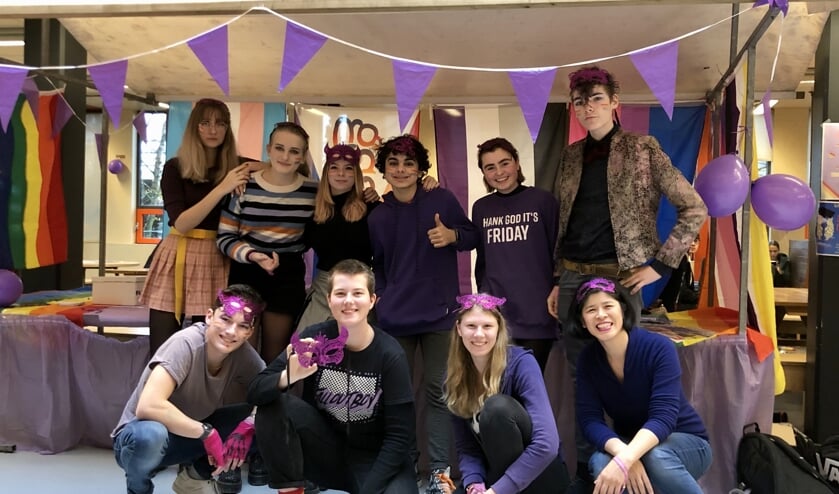 De Diversiteitsgroep brengt onder meer genderidentiteiten onder de aandacht. | Foto en tekst met dank aan Maike Brandsma.