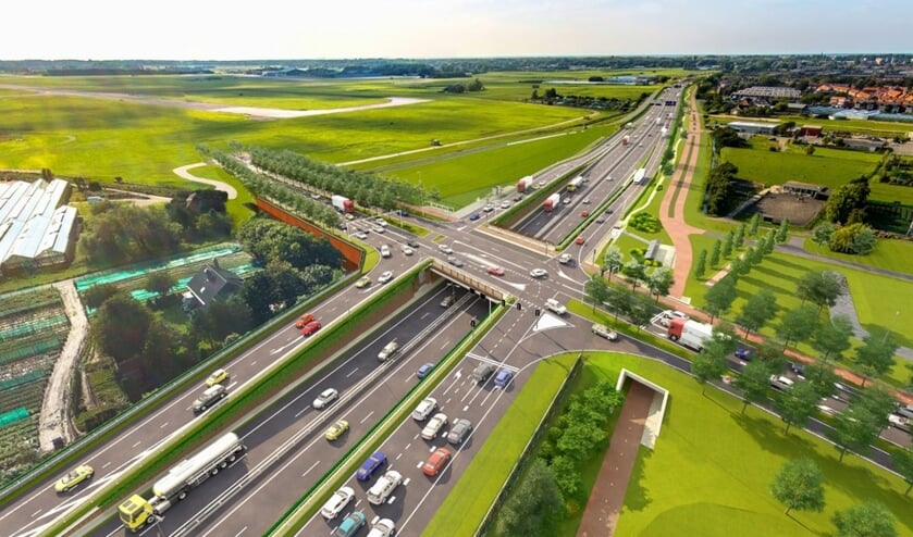 <p>Impressie van de toekomstige Tjalmaweg.</p>