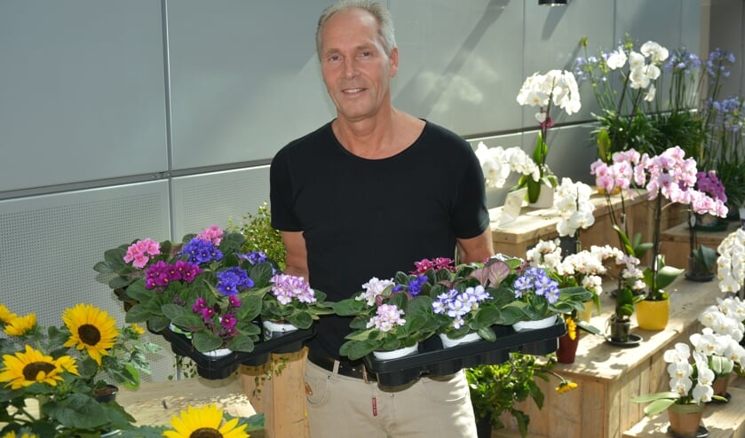 Michel Tax, assortimentsmanager potplanten, Veiling Rhein-Maas.