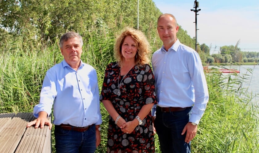 De initiatiefnemers van het Sierteelt Marketing Event, vlnr: Cock van Bommel, Caroline Nederpelt en Ronald van Schie.