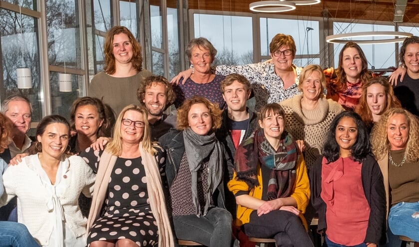 Een deel van het team van Incluzio Leiderdorp.