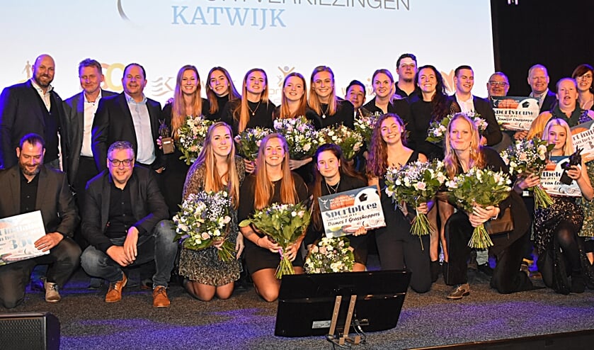 <p>De winnaars van de Sportverkiezingen op een rijtje. | Foto en tekst: Piet van Kampen</p>