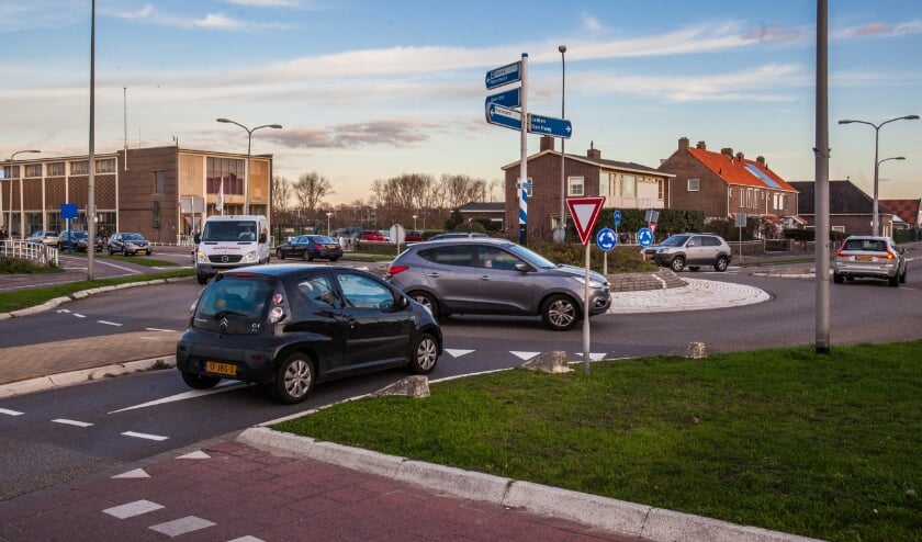 <p>De rotonde Rijnmond-Binnensluis afgelopen dinsdag. | Foto: Adrie van Duijvenvoorde</p>