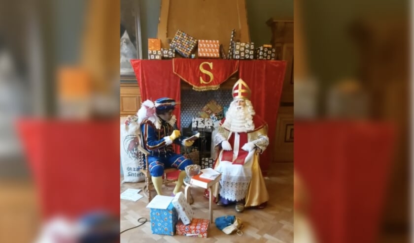<p>Via een livestream beantwoordde Sinterklaas heel veel vragen van kinderen.</p>